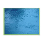 Ripples Form Rain On Puddle Post Cards