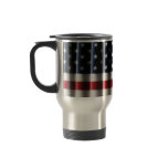 Rippling American Flag mugs