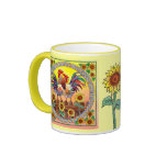 RISE & SHINE by SHARON SHARPE mugs