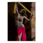 Risque Vintage Strip Tease Dancer cards