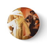 "Rita and Katrina" New Orleans Watercolor buttons