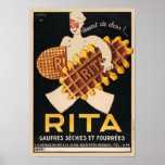 Rita Biscuits Vintage Ad