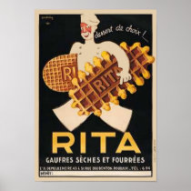 Rita Biscuits Vintage Ad