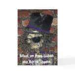 Ritual for Papa Guede aka Baron Samedi Greeting Card