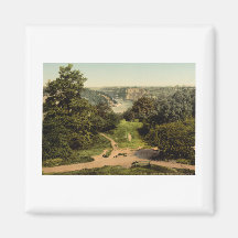 River Avon from Clifton Downs, Bristol, England Fridge Magnet
