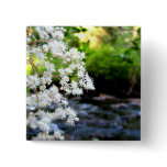River Blossoms Buttons