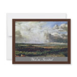 River Landscape With Hunting Party By Koninck invitations