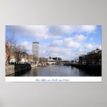 River Liffey & Liberty Hall Dublin city Ireland posters