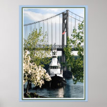 River Spring Scene Posters