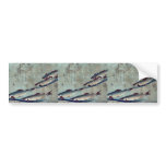 River trout (Ayu) by Andō, Hiroshige Ukiyo-e. Bumper Stickers