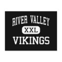 River Valley - Vikings - High School - Marion Ohio postcards