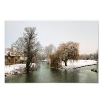 River Welland Winter Art Photo