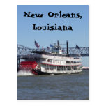 Riverboat in New Orleans Postcard