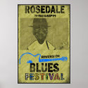 Riverside Blues Festival Poster posters