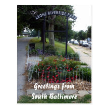Riverside Park Postcard