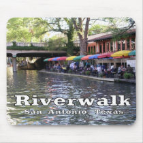 Riverwalk, San Antonio, TEXAS Mouse Mat