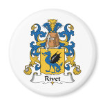 Rivet Family Crest magnets