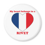 Rivet magnets