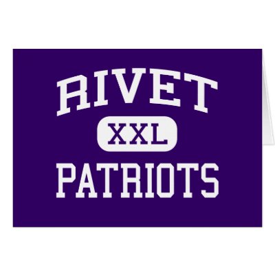 Rivet - Patriots - High School - Vincennes Indiana Greeting Cards by customteamsportswear