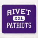 Rivet - Patriots - High School - Vincennes Indiana mousepads