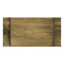 rivetted grungy gold metal plate