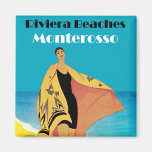 Riviera Beaches ~ Monterosso Refrigerator Magnet