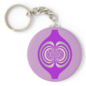 Riyah-Li Designs Abstract Alien keychains