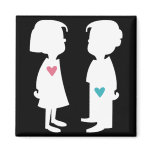 Riyah-Li Designs Boy vs Girl magnets