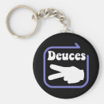 Riyah-Li Designs Deuces Key Chain