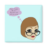 Riyah-Li Designs Gosh I'd Agree magnets