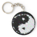 Riyah-Li Designs Ying & Yang keychains