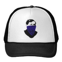 RIZAL BLUE BANDANA MESH HAT