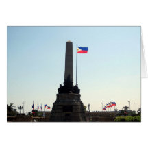 rizal monument pillar card