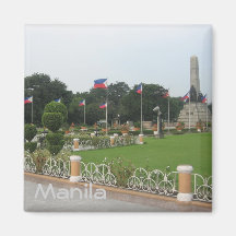 Rizal Park Refrigerator Magnets