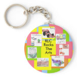 RLC ROCKS THE ARTS KEYCHAIN