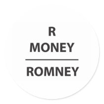 RMONEY  - romney Stickers