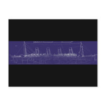 RMS Titanic Original Blueprint, Enhanced for Colou