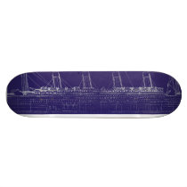RMS Titanic Original Blueprint, Enhanced for Colou