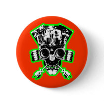 RMulti-Media Momento Mori Pinback Button