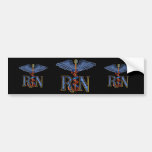 RN Caduceus Bumper Stickers