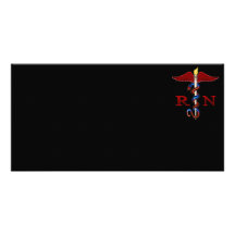 RN Caduceus Customised Photo Card