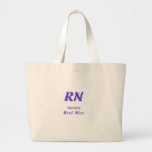 RN in purple Bags