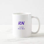 RN in purple Coffee Mug