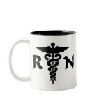 RN Medical Symbol mugs