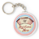 RN Nurse Cap keychains