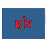 RN Nurse Rose Card