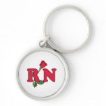 RN Nurse Rose keychains