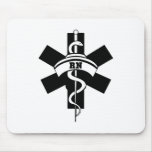 RN Nurses Medical Symbol mousepads