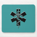 RN Nurses Medical Symbol mousepads