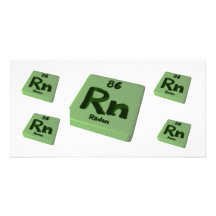 Rn Radon Photo Card